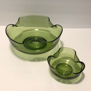 Anchor Hocking Vintage Chip and dip bowl